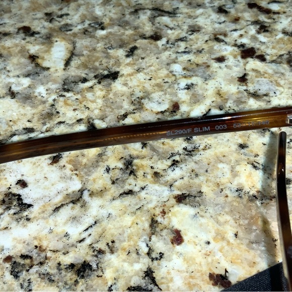 Saint Laurent tortoise Eyeglasses frame 53[]17 145. Comes with dust bag. NWT. - Picture 6 of 6